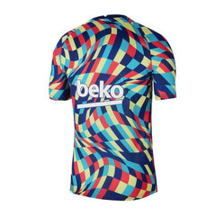 Marškinėliai vyrams Nike FC Barcelona Pre Match 20/21 M CW7750492, mėlyni kaina ir informacija | Vyriški marškinėliai | pigu.lt