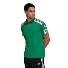 Мужская футболка Adidas Squadra 21 Polo GP6430, зеленый цена и информация | Мужские термобрюки, темно-синие, SMA61007 | pigu.lt