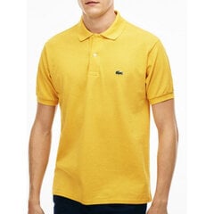 Мужская футболка Lacoste M L126400HQD, желтая цена и информация | Мужские футболки | pigu.lt