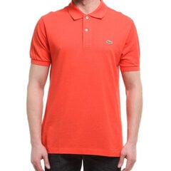 Футболка мужская Lacoste M L1212SJS, оранжевая цена и информация | Мужские футболки | pigu.lt