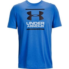 Marškinėliai vyrams Under Armor T Shirt M 1326 849 787, mėlyni kaina ir informacija | Vyriški marškinėliai | pigu.lt