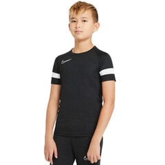 Футболка детская Nike Dri Fit Academy Junior CW6103010, черная цена и информация | Рубашки для мальчиков | pigu.lt
