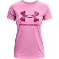 Marškinėliai moterims Under Armor Live Sportstyle Graphic SSC T Shirt W 1356 305 680, rožiniai