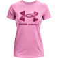 Marškinėliai moterims Under Armor Live Sportstyle Graphic SSC T Shirt W 1356 305 680, rožiniai цена и информация | Marškinėliai moterims | pigu.lt