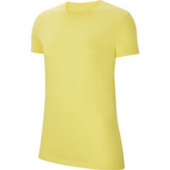 Футболка женская Nike Park 20 W T Shirt CZ0903719, желтая цена и информация | Футболка женская | pigu.lt