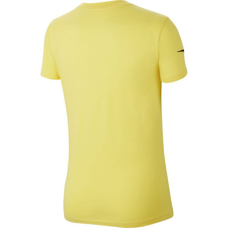 Marškinėliai moterims Nike Park 20 W T Shirt CZ0903719, geltoni kaina ir informacija | Marškinėliai moterims | pigu.lt