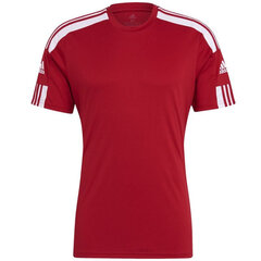 Marškinėliai vyrams Adidas Squadra 21 JSY M GN5722, raudoni kaina ir informacija | Vyriški marškinėliai | pigu.lt