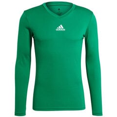 Marškinėliai vyrams Adidas Team Base Tee M GN7504, žali kaina ir informacija | Sportinė apranga vyrams | pigu.lt