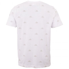 Marškinėliai vyrams Kappa Izdot T Shirt M 309037 110601, balti kaina ir informacija | Vyriški marškinėliai | pigu.lt