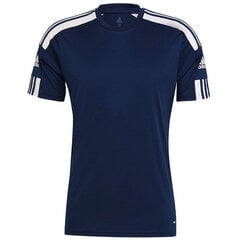 Sportiniai marškinėliai vyrams Adidas Squadra 21 Jersey Short Sleeve M GN5724 GN5724, mėlyni kaina ir informacija | Sportinė apranga vyrams | pigu.lt