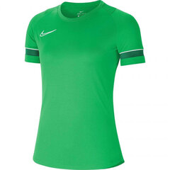 Футболка женская Nike Dri Fit Academy W CV2627 362, зеленая цена и информация | Женские футболки | pigu.lt