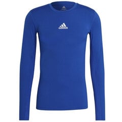 Футболка мужская Adidas Techfit LS Top M GU7335, синяя цена и информация | Мужские футболки | pigu.lt