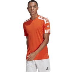 Футболка мужская Adidas Squadra 21 JSY M GN8092, оранжевый цена и информация | Футбольная форма и другие товары | pigu.lt