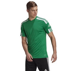 Мужская футболка Adidas Squadra 21 JSY M GN5721, зеленая цена и информация | Мужские футболки | pigu.lt