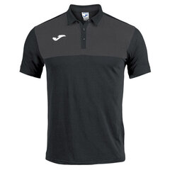Marškinėliai vyrams Joma Polo Winner T Shirt M 1101684110, juodi kaina ir informacija | Vyriški marškinėliai | pigu.lt