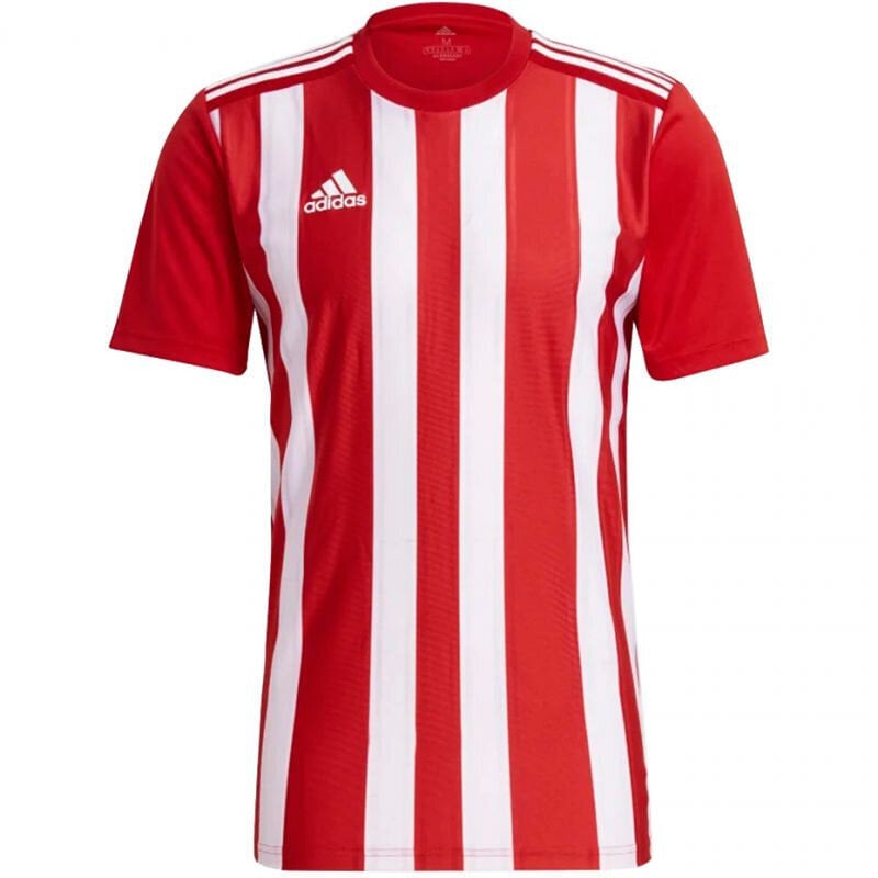 Futbolo marškinėliai Adidas Striped 21 Jersey M GN7624, raudoni kaina ir informacija | Futbolo apranga ir kitos prekės | pigu.lt