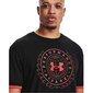Marškinėliai vyrams Under Armor Sportstyle Crest SS T Shirt M 1361665 112, juodi kaina ir informacija | Vyriški marškinėliai | pigu.lt