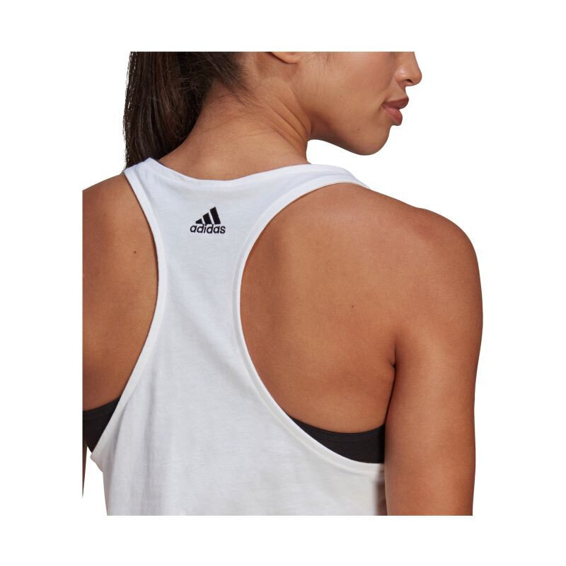 Marškinėliai moterims Adidas Essentials Loose top W GL0567, balti цена и информация | Marškinėliai moterims | pigu.lt