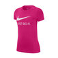 Marškinėliai moterims Nike NSW JDI W CI1383616, rožiniai kaina ir informacija | Marškinėliai moterims | pigu.lt