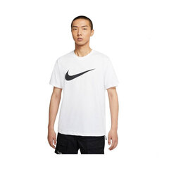 Мужская футболка Nike NSW Icon Swoosh M DC5094100, белая цена и информация | Мужские футболки | pigu.lt