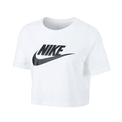 Футболка с коротким рукавом женская Nike Sportswear Essential BV6175 100, белая цена и информация | Женские футболки | pigu.lt
