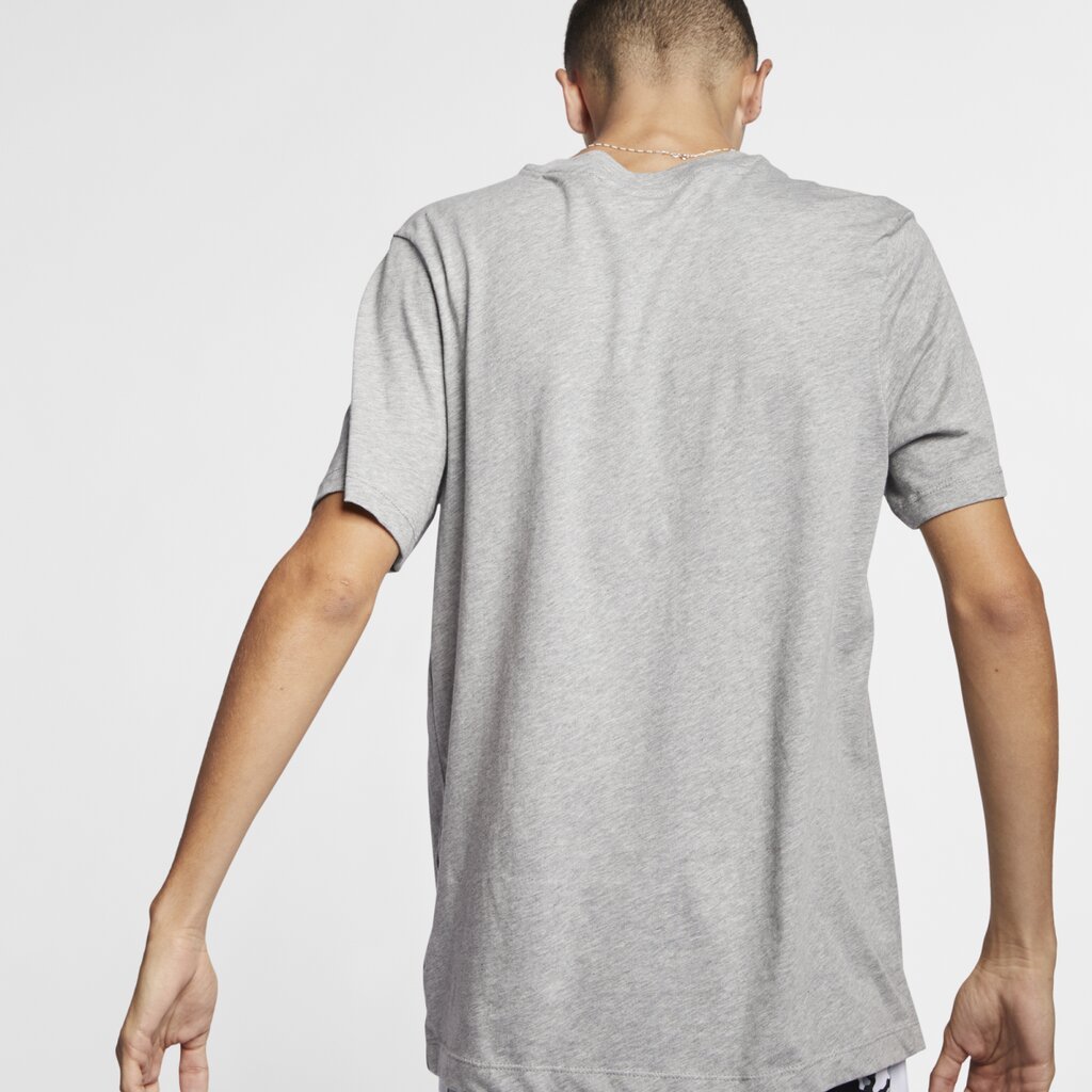 Nike vyriški marškinėliai NSW TEE ICON FUTURA, tamsiai pilki kaina ir informacija | Vyriški marškinėliai | pigu.lt
