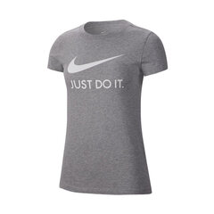 Marškinėliai moterims Nike NSW JDI W CI1383063, pilki kaina ir informacija | Marškinėliai moterims | pigu.lt