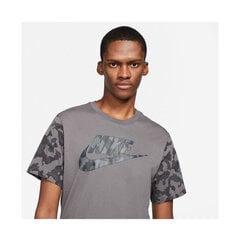 Marškinėliai vyrams Nike NSW Futura Club M T Shirt DA0325068, pilki цена и информация | Мужские футболки | pigu.lt