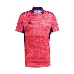 Marškinėliai vyrams Adidas Condivo 21 Goalkeeper M GT8428, rožiniai kaina ir informacija | Vyriški marškinėliai | pigu.lt