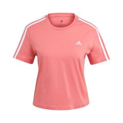 Marškinėliai moterims Adidas Essentials Loose Crop W GL0780. rožiniai kaina ir informacija | Marškinėliai moterims | pigu.lt