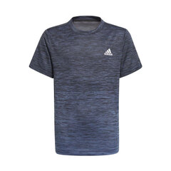 Marškinėliai vaikams Adidas Gradient Junior GM8462, mėlyni kaina ir informacija | Marškinėliai berniukams | pigu.lt