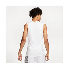 Marškinėliai vyrams Nike Pro Tight M BV5600100, balti kaina ir informacija | Vyriški marškinėliai | pigu.lt