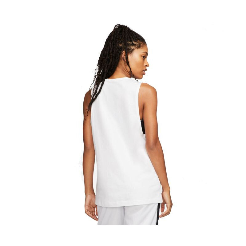 Marškinėliai moterims Nike NSW Futura New W CW2206100, balti kaina ir informacija | Marškinėliai moterims | pigu.lt