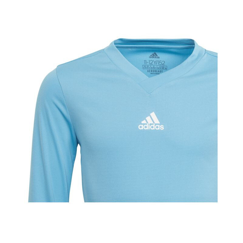 Marškinėliai vaikams Adidas Team Base Tee Jr GN7512, mėlyni kaina ir informacija | Marškinėliai berniukams | pigu.lt