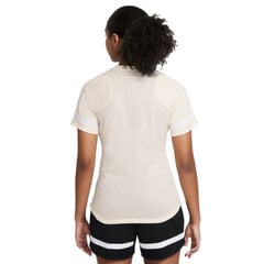 Marškinėliai moterims Nike NK Df Academy 21 Top Ss W CV2627 113, rusvi kaina ir informacija | Marškinėliai moterims | pigu.lt