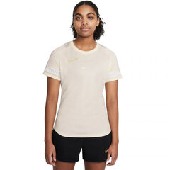 Футболка женская Nike NK Df Academy 21 Top Ss W CV2627 113, коричневая цена и информация | Женские футболки | pigu.lt