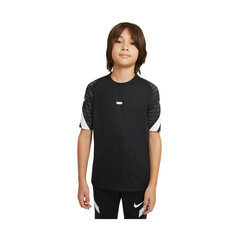 Marškinėliai vaikams Nike Dri Fit Strike 21 Junior CW5847010, juodi kaina ir informacija | Marškinėliai berniukams | pigu.lt