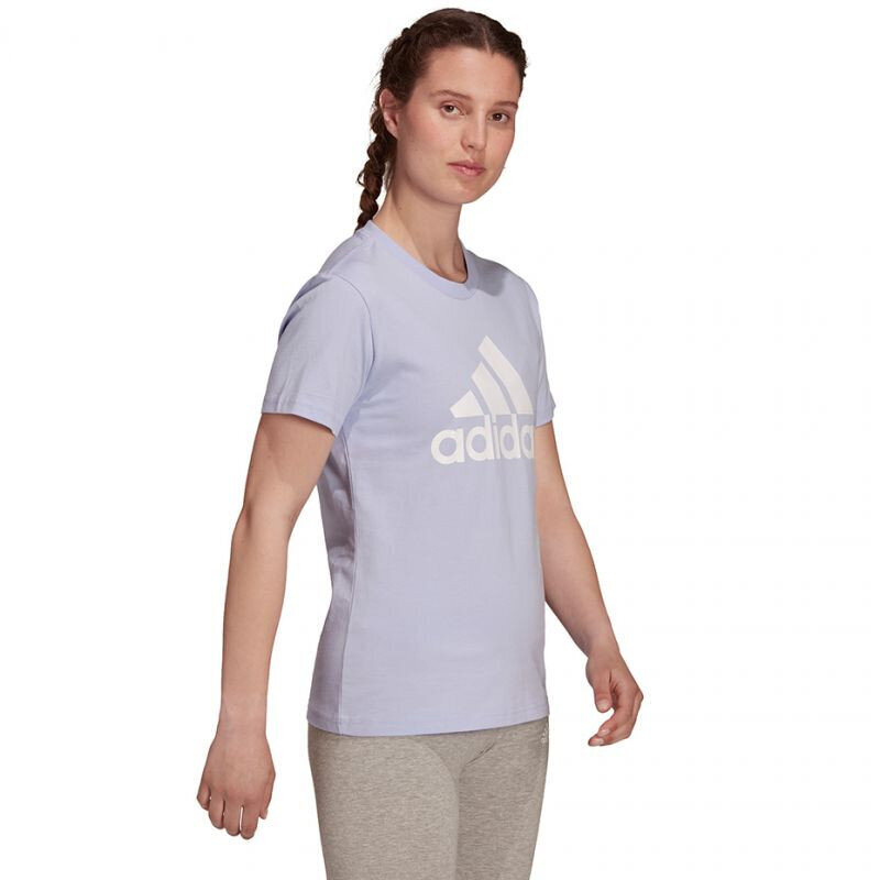 Marškinėliai moterims Adidas W BL TW H07809, violetiniai kaina ir informacija | Marškinėliai moterims | pigu.lt