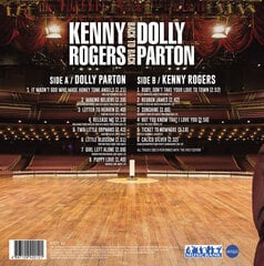 Vinilinė plokštelė Kenny Rogers & Dolly Parton, Country's Finest, Back To Back kaina ir informacija | Vinilinės plokštelės, CD, DVD | pigu.lt