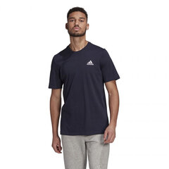 Marškinėliai vyrams Adidas Essentials M GK9649, mėlyni kaina ir informacija | Vyriški marškinėliai | pigu.lt