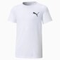 Sportiniai marškinėliai vaikams Puma Active Small Logo Jr 586980 02, balti kaina ir informacija | Marškinėliai berniukams | pigu.lt