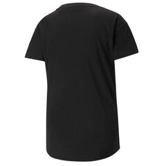 Женская футболка Puma Rtg Logo Tee W 586454 01, черная цена и информация | Женские футболки | pigu.lt