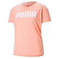 Marškinėliai moterims Puma Rtg Logo Tee W 586454 26, oranžiniai