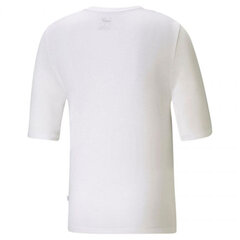 Футболка женская Puma Modern Basics Tee Cloud W 585929 02, белая цена и информация | Женские футболки | pigu.lt