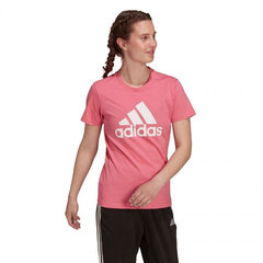 Женская футболка Adidas Lounggewear Es W H07811, розовая цена и информация | Футболка женская | pigu.lt