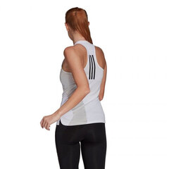 Sportiniai marškinėliai moterims Adidas Primeblue Design W GL3790, balti kaina ir informacija | Sportinė apranga moterims | pigu.lt