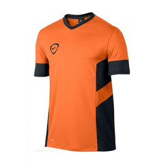 Marškinėliai vyrams Nike Academy V Neck T Shirt M 548399801, oranžiniai kaina ir informacija | Vyriški marškinėliai | pigu.lt