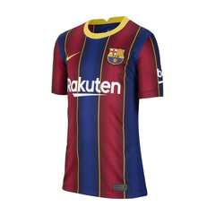 Marškinėliai vaikams Nike FC Barcelona 2020/21 Stadium Home Jr CD4500456, mėlyni kaina ir informacija | Marškinėliai berniukams | pigu.lt