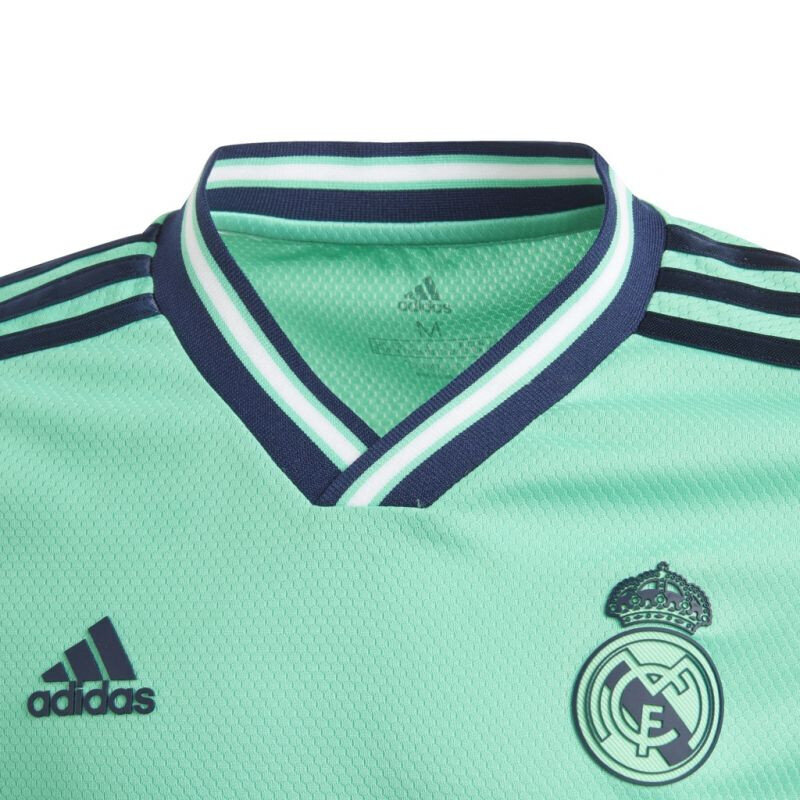 Marškinėliai vaikams Adidas Real Madrid 3rd Jr DX8917, žali цена и информация | Marškinėliai berniukams | pigu.lt