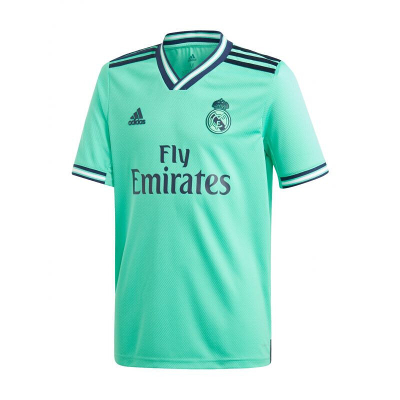 Marškinėliai vaikams Adidas Real Madrid 3rd Jr DX8917, žali kaina ir informacija | Marškinėliai berniukams | pigu.lt